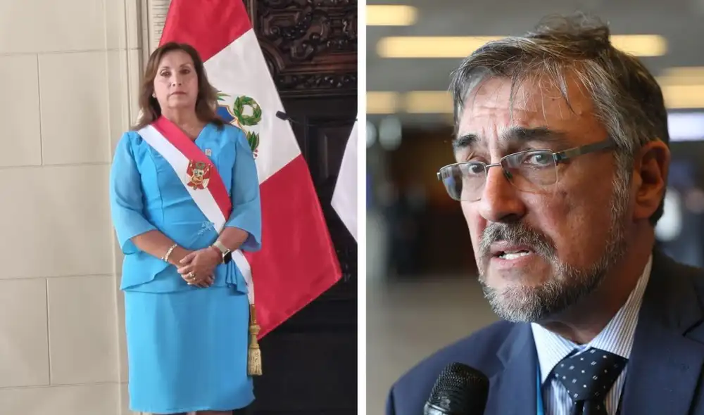 Raúl Molina cuestiona la actitud pasiva de Dina Boluarte frente al Congreso. Foto: composición LR