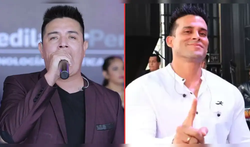 Leonard León reconocido cantante de cumbia se pronunció sobre el líder de la 'Gran Orquesta Internacional'. Foto: Composición LR/difusión/América tv