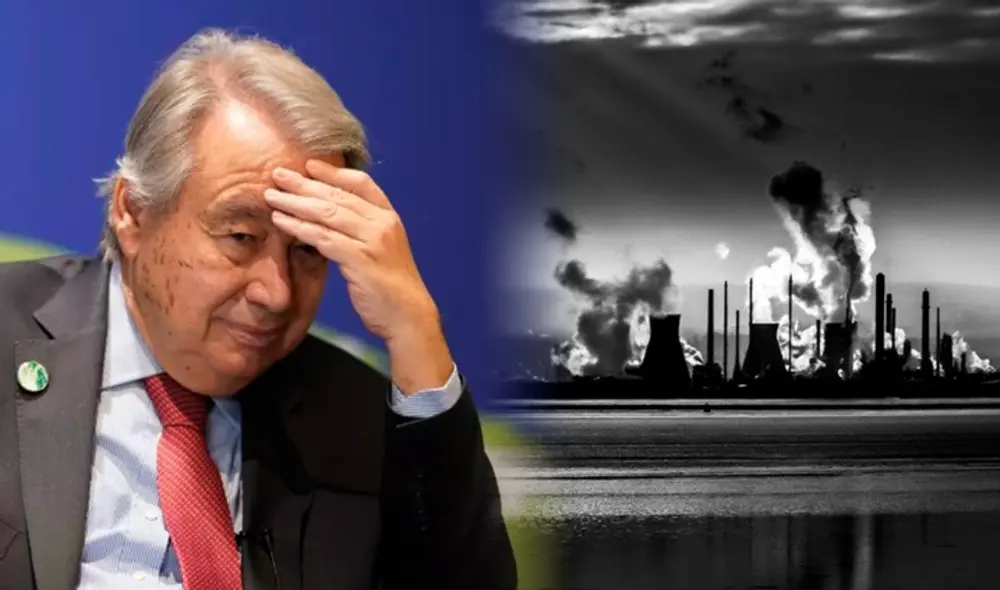 António Guterres, secretario general de la ONU, se ha mostrado preocupado por el cambio climático en innumerables ocasiones. Foto: composiciónLR/Jazmin Ceras/AP/Unsplash