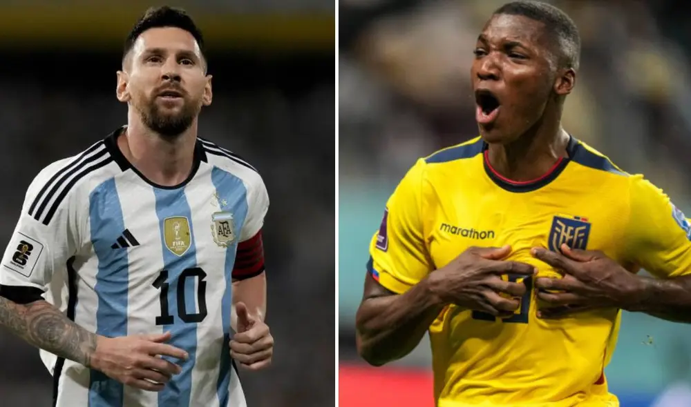 Lionel Messi y Moisés Caicedo serán titulares en el amistoso internacional. Foto: AFP