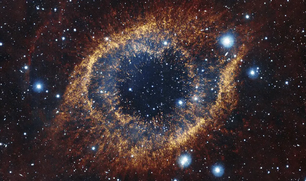 A la galaxia la nombraron Alcioneo en honor a un gigante importante de la mitología griega. Foto referencial: ESO