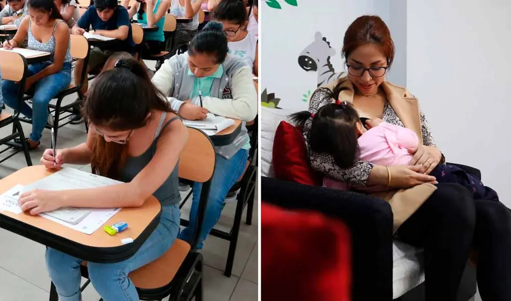 Actualmente, en Perú solo dos universidades ofrecen servicios de cuidado infantil, como lactarios y guarderías. Foto: composición LR/Andina Actualmente, en Perú solo dos universidades ofrecen servicios de cuidado infantil, como lactarios y guarderías. Foto: composición LR/Andina