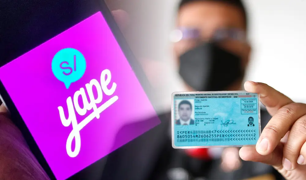 ¡Toma nota! Crea tu cuenta en Yape solo con tu DNI. Foto: Composición LR/Andina.