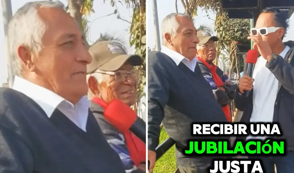 "Ser jubilado realmente es triste", indicaron usuarios sobre debate de las pensiones en el Perú. Foto: composición LR/ La Voz de la Kalle/ TikTok "Ser jubilado realmente es triste", indicaron usuarios sobre debate de las pensiones en el Perú. Foto: composición LR/ La Voz de la Kalle/ TikTok