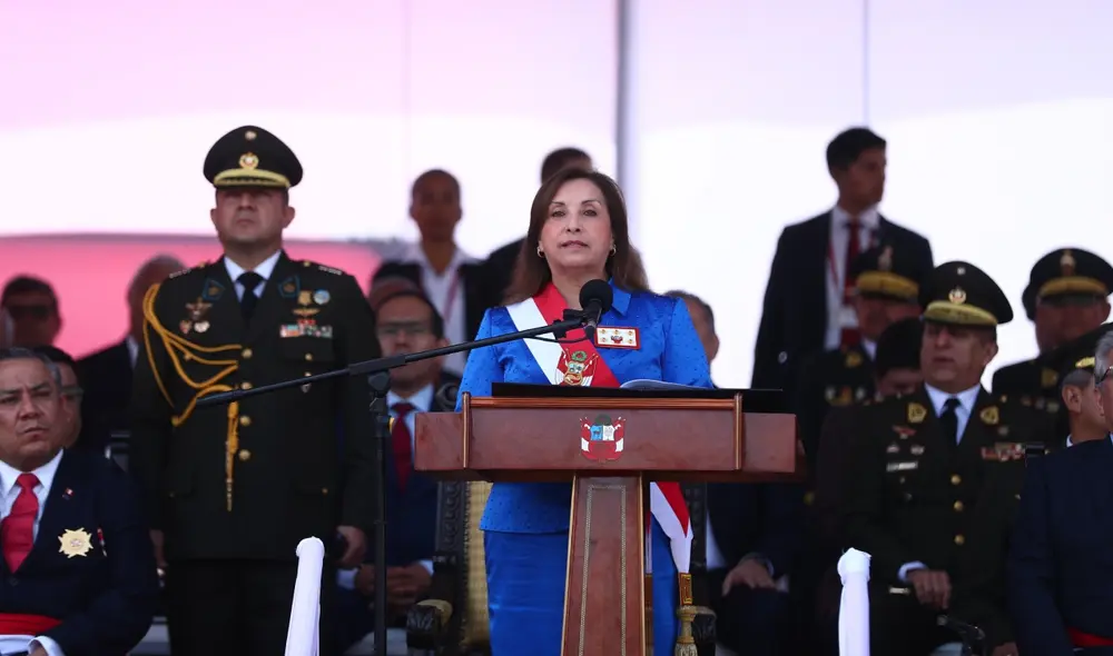 Gabinete de Dina Boluarte optó por minimizar las bajas cifras. Foto: Presidencia.