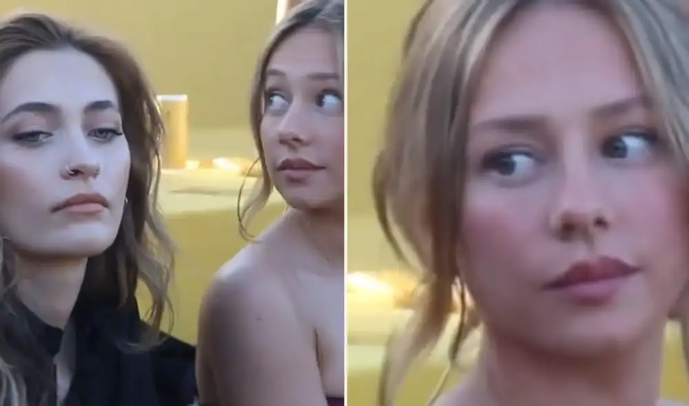 Paris Jackson y Ester Expósito asistieron al desfile de Desigual y su encuentro se vovió viral en redes sociales