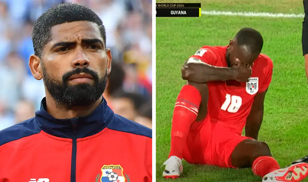 Cecilio Waterman fue desconvocado de Panamá tras su lesión. Foto: composición LR/AFP/Concacaf