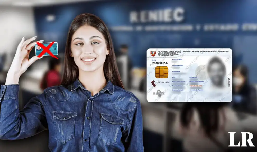 Las personas mayores de 60 años no tienen que renovar su DNI. Foto: composición LR/Andina