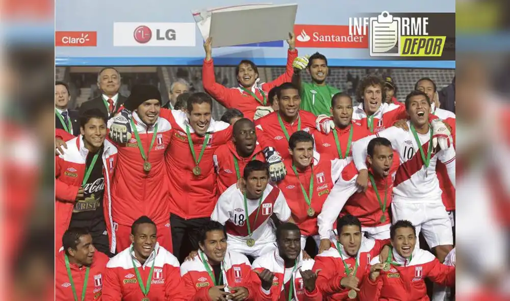 La selección peruana quedó en el tercer lugar en la Copa América 2011. Foto: Depor La selección peruana quedó en el tercer lugar en la Copa América 2011. Foto: Depor