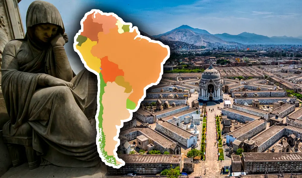 El cementerio es un testimonio viviente de la evolución histórica y cultural de Sudamérica. Foto: Composición LR/Carlos Tomasio/Andina. El cementerio es un testimonio viviente de la evolución histórica y cultural de Sudamérica. Foto: Composición LR/Carlos Tomasio/Andina.