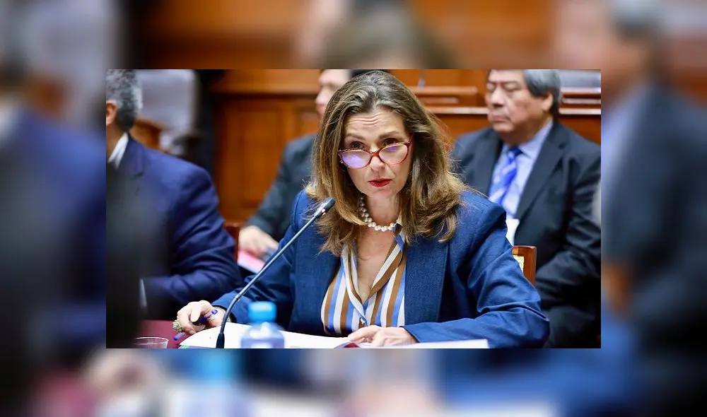 Hania Pérez De Cuéllar considera que la baja aprobación presidencial se debe a un problema más integral. Foto: Congreso Hania Pérez De Cuéllar considera que la baja aprobación presidencial se debe a un problema más integral. Foto: Congreso