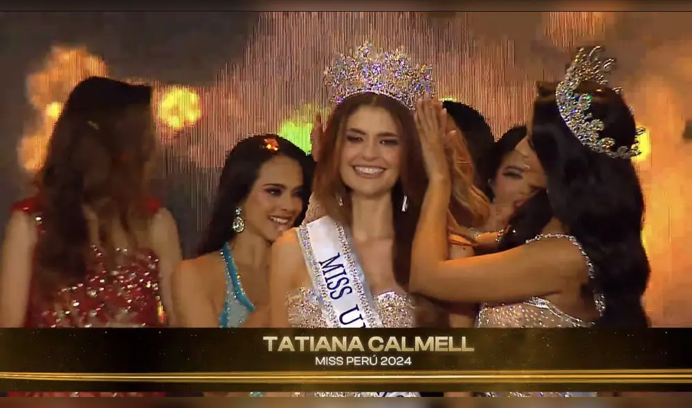 Tatiana Calmell es la campeona del certamen de belleza. Foto: Miss Perú 2024 Tatiana Calmell es la campeona del certamen de belleza. Foto: Miss Perú 2024