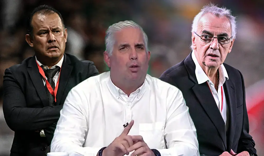 Jorge Fossati reemplazó a Juan Reynoso a inicios del 2024. Foto: composición LR/Movistar Deportes/AFP