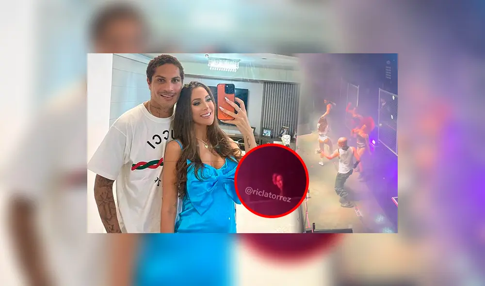 Ana Paula Consorte y Paolo Guerrero juntos en el concierto de Anitta. Foto: Ana Paula Consorte Instagram/Ric La  Torre