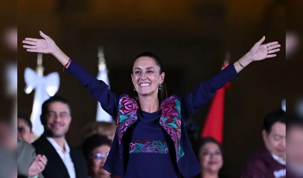 Más de 35 millones de mexicanos votaron a favor de la sucesora de AMLO. Foto: AFP