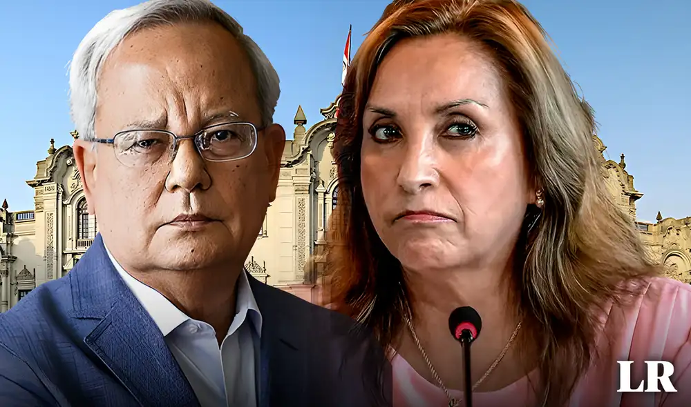 Hildebrandt señala que el sistema político del país está atrapado por un Congreso dominado por intereses ilícitos, lo cual dificulta cualquier intento de reforma política. Foto: composición LR/Cesar Hildebrandt/Dina Boluarte/Palacio de Gobierno