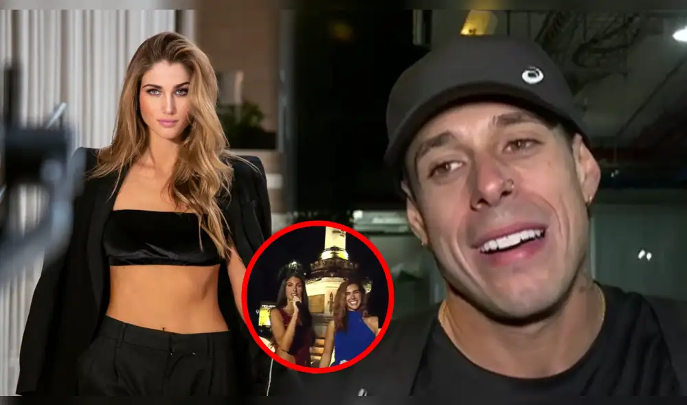 Hugo García no dudó en responder a los críticos de Alessia Rovegno. Foto: composición LR/América TV/Miss Perú 2024/Instagram Alessia Rovegno