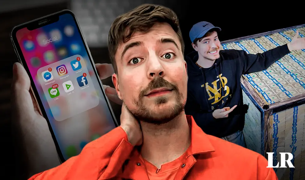 Desde que comenzó a subir videos en 2012, con solo 13 años, su enfoque inicial giraba en torno a videojuegos y estimaciones de la riqueza de otros youtubers. Foto: composición de Jazmin Ceras/LR/Freepik/@mrbeast/Instagram. Video: @dramaking77/TikTok Desde que comenzó a subir videos en 2012, con solo 13 años, su enfoque inicial giraba en torno a videojuegos y estimaciones de la riqueza de otros youtubers. Foto: composición de Jazmin Ceras/LR/Freepik/@mrbeast/Instagram. Video: @dramaking77/TikTok