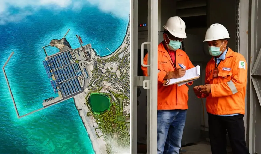 La megaobra es ejecutada por la empresa china Cosco Shipping Ports Chancay Perú (CSPCP) en la provincia de Huaral. Foto: MTC La megaobra es ejecutada por la empresa china Cosco Shipping Ports Chancay Perú (CSPCP) en la provincia de Huaral. Foto: MTC