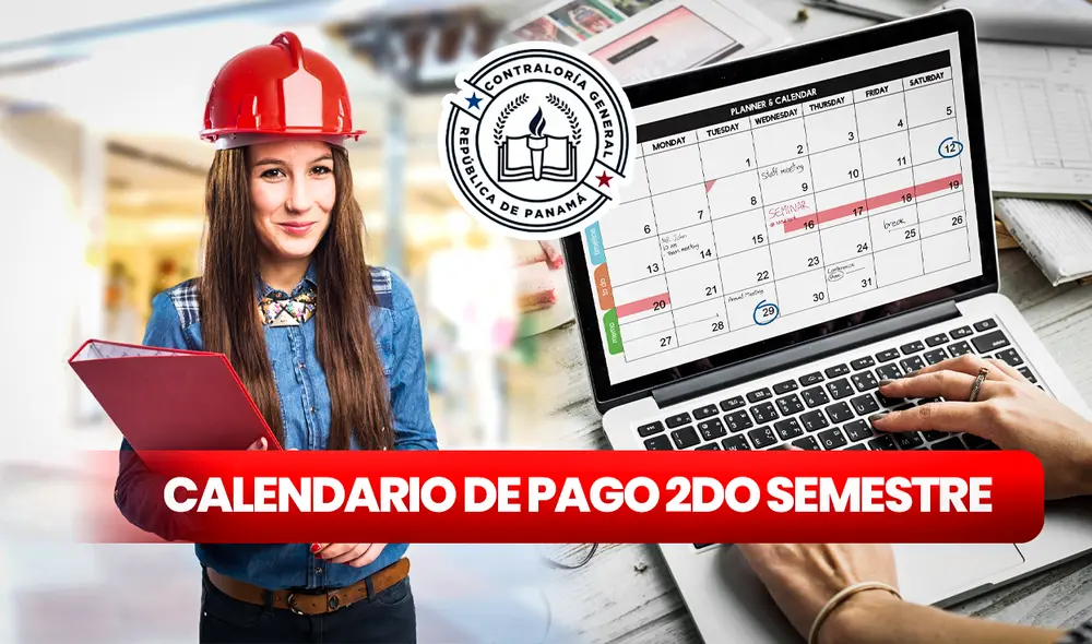 Ten contigo el calendario de pago de la Contraloría para el segundo semestre del 2024 y revisa a partir de qué fecha podrás cobrar ambas quincenas. Foto: composición LR/Freepik