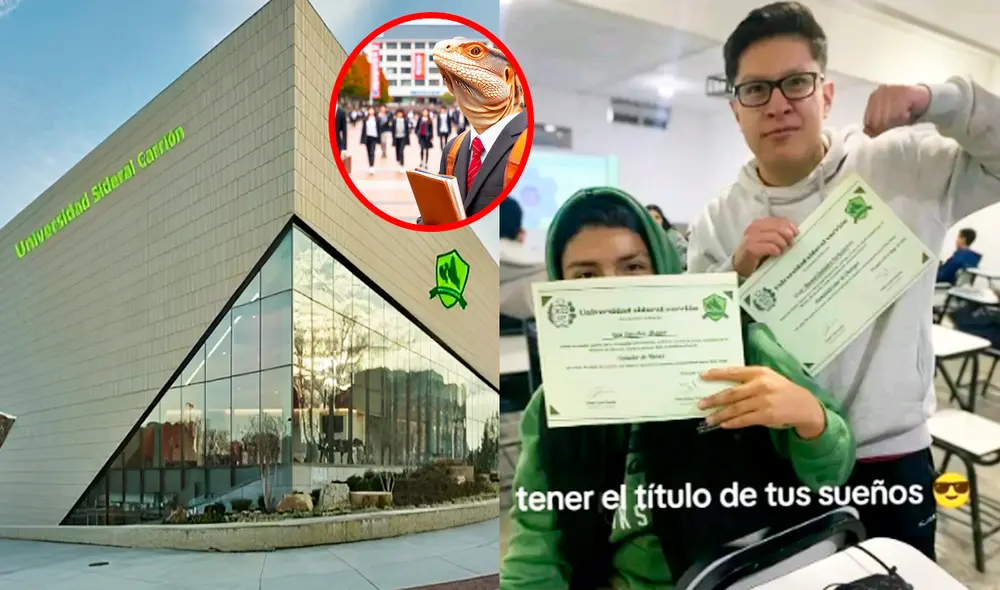 Uno de los aspectos más llamativos de la ‘Universidad Sideral Carrión’ es su examen de admisión. Foto: Facebook Sideral Carrión