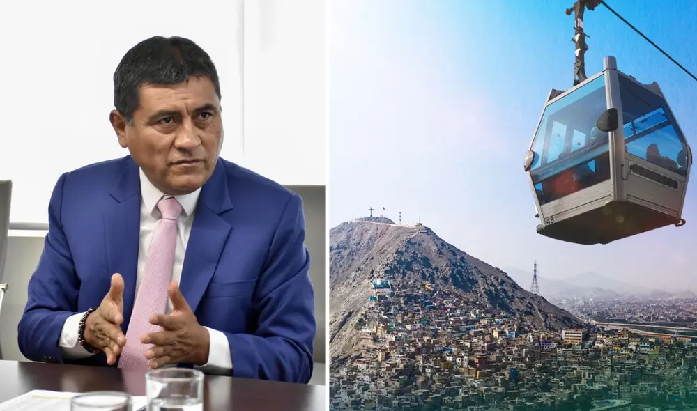 Teleférico San Cristóbal se paraliza por falta de presupuesto. Foto: Municipalidad de Rímac