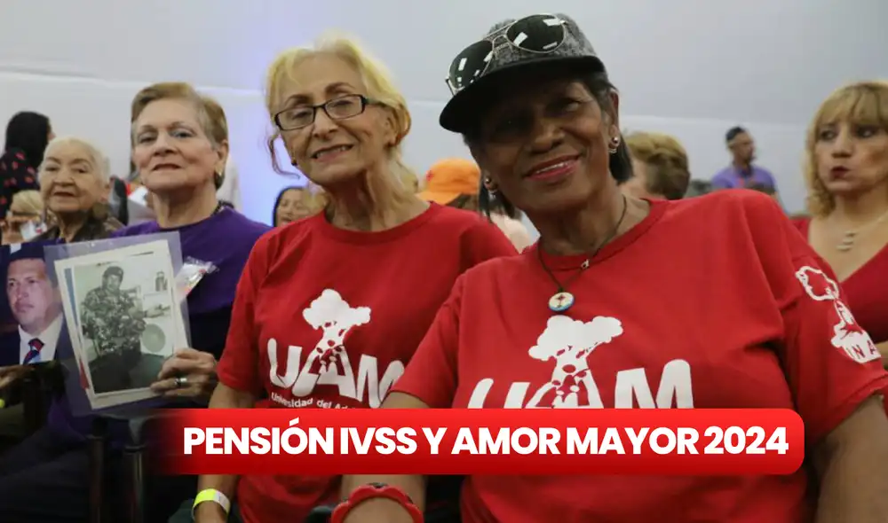 El pago en común que reciben los pensionados del IVSS y Amor Mayor es el Bono de Guerra. Foto: composición LR/Gobierno de Venezuela El pago en común que reciben los pensionados del IVSS y Amor Mayor es el Bono de Guerra. Foto: composición LR/Gobierno de Venezuela
