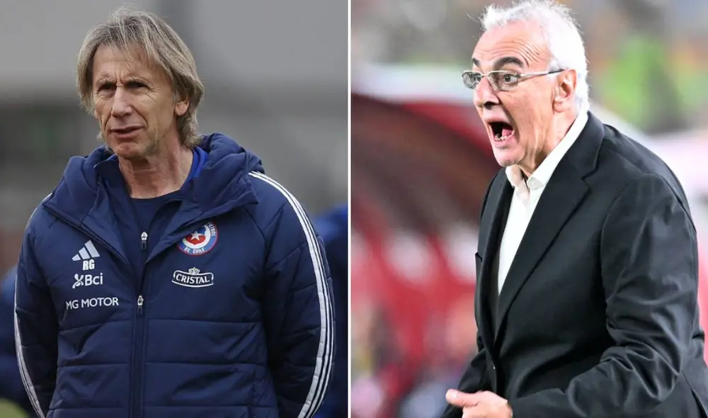 Gareca y Fossati llegaron a Perú y Chile, respectivamente, a inicios del 2024. Foto: composición GLR.