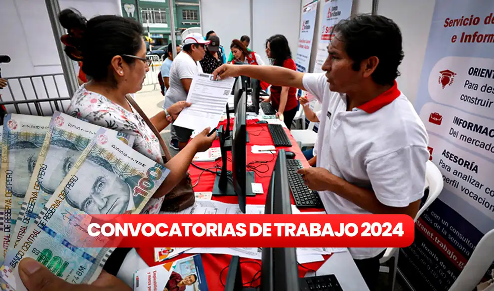 Revisa todos los detalles para postular a la feria organizada en San Juan de Lurigancho. Foto: composición LR/MTPE