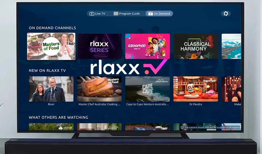Además de tu Smart TV, rlaxx TV puede instalarse en celulares, tablets y computadoras. Foto: AndroidPhoria Además de tu Smart TV, rlaxx TV puede instalarse en celulares, tablets y computadoras. Foto: AndroidPhoria