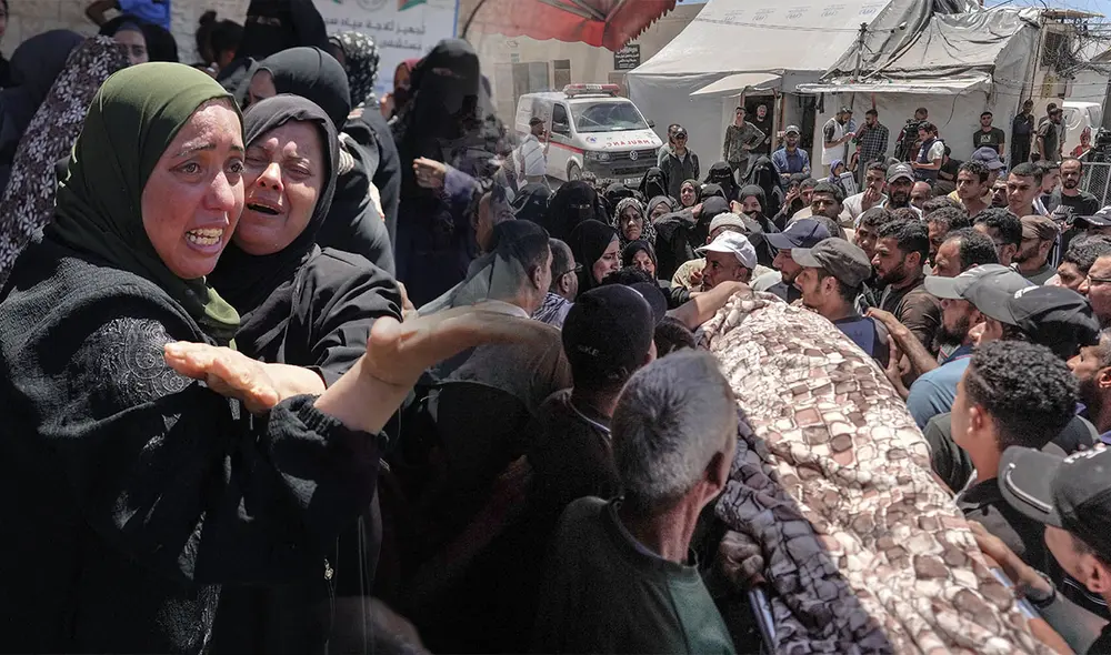 Según el último reporte de el Ministerio de Gaza, al menos 37 mil persona han muerto a causa de los ataques de Israel. Foto: composición LR/AFP Según el último reporte de el Ministerio de Gaza, al menos 37 mil persona han muerto a causa de los ataques de Israel. Foto: composición LR/AFP