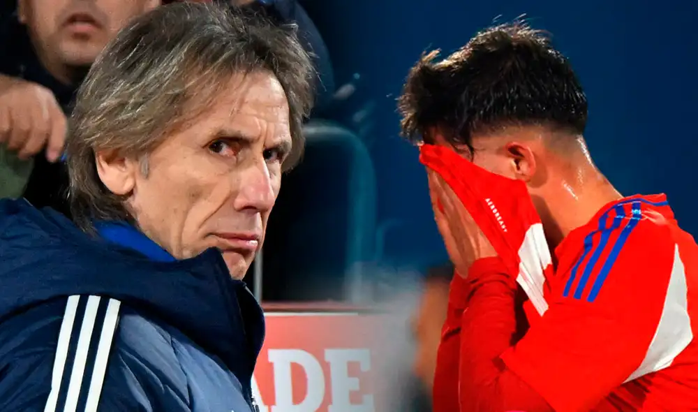 Ricardo Gareca sumó su segunda victoria con la selección chilena. Foto: composición LR/AFP/Chilevisión