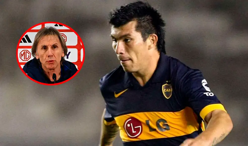 Medel vistió la camiseta xeneize antes de partir a Europa. Foto: composición LR/AFP/Boca Juniors