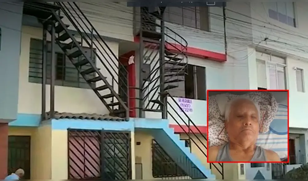 Familia de presunto homicida busca internar al adulto mayor en un centro de salud mental. Foto: composición LR/América TV