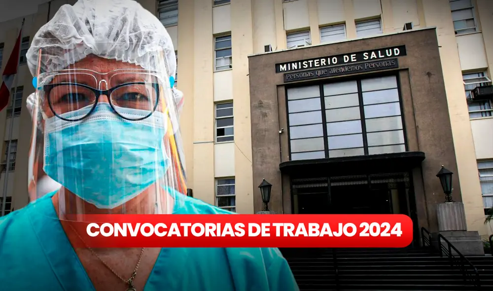 Minsa necesita profesionales titulados para ocho puestos disponibles. Foto: composición LR/Andina