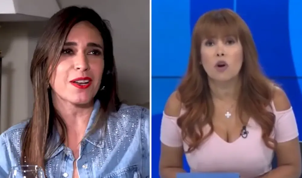 Magaly Medina actualmente conduce 'Magaly TV, la firme' en ATV. Foto: composición LR/YouTube/La Linares/Latina