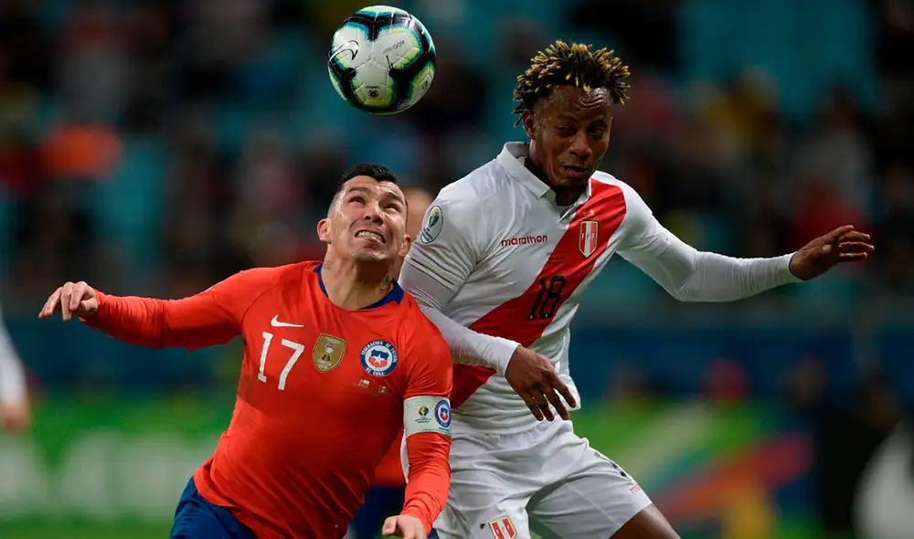 La última vez que chocaron Perú y Chile fue en semifinales de la Copa América 2019. Foto: AFP