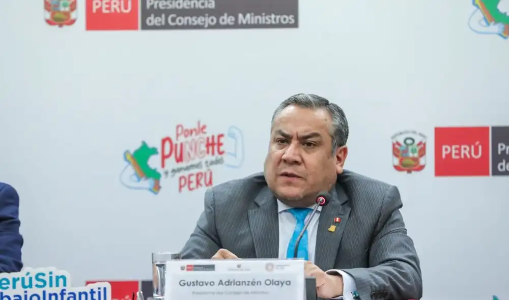 Adrianzén minimizó los costos del viaje a China comparándolos con los beneficios comerciales que traería al Perú: Foto: PCM Adrianzén minimizó los costos del viaje a China comparándolos con los beneficios comerciales que traería al Perú: Foto: PCM