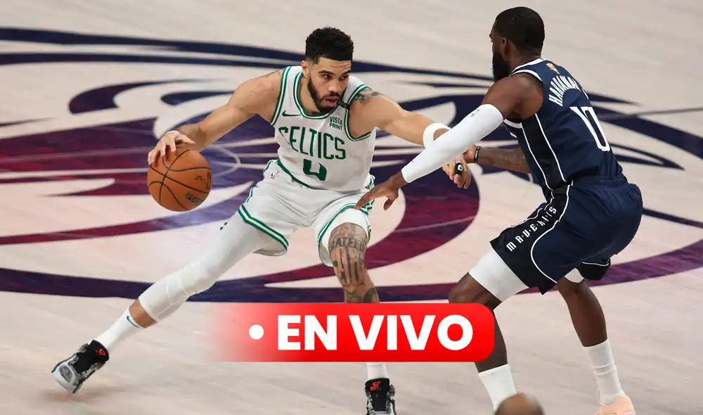 Jayson Tatum es una de las grandes figuras de Celtics vs. Mavericks en el juego 3. Foto: AFP