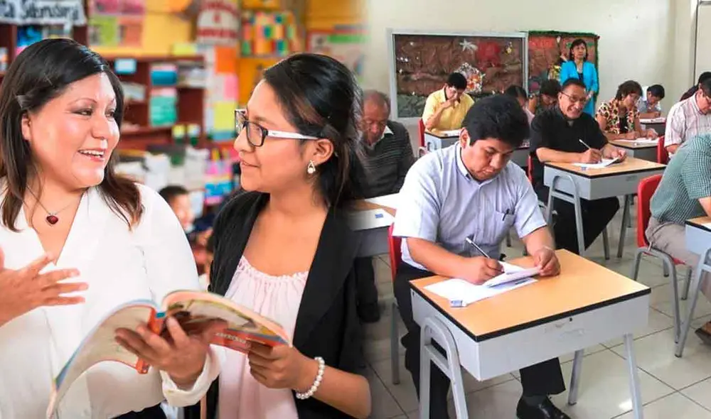 El cronograma completo para la Reasignación Docente incluye diversas actividades que los postulantes deben de cumplir para ser seleccionados. Foto: composición LR/Andina