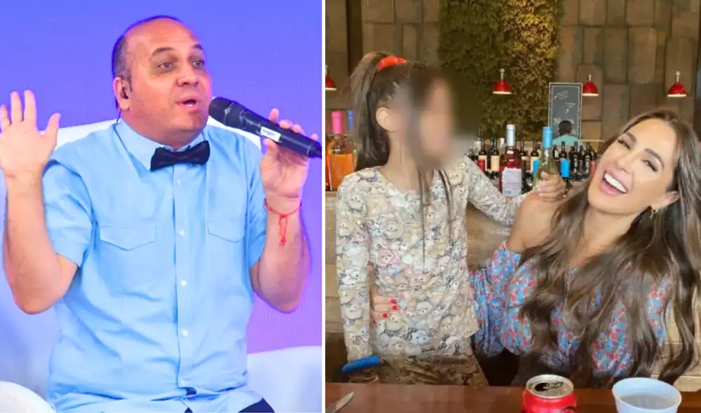 Ana Paula Consorte viajó a Estados Unidos para estar junto a Paolo Guerrero en los partidos de la selección peruana. Foto: Composición LR/Captura Latina/Ana Paula Consorte/Instagram