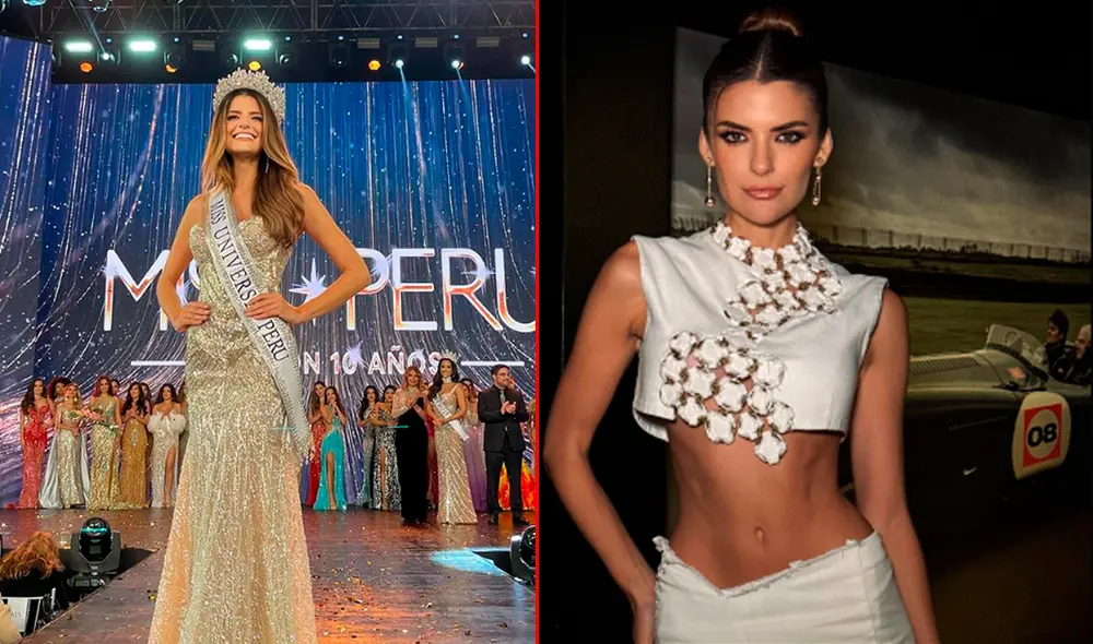 Tatiana Calmell tiene 26 años y en 2022 ganó el 'Miss International Perú'. Foto: Composición LR/ Facebook Tatiana Calmell.