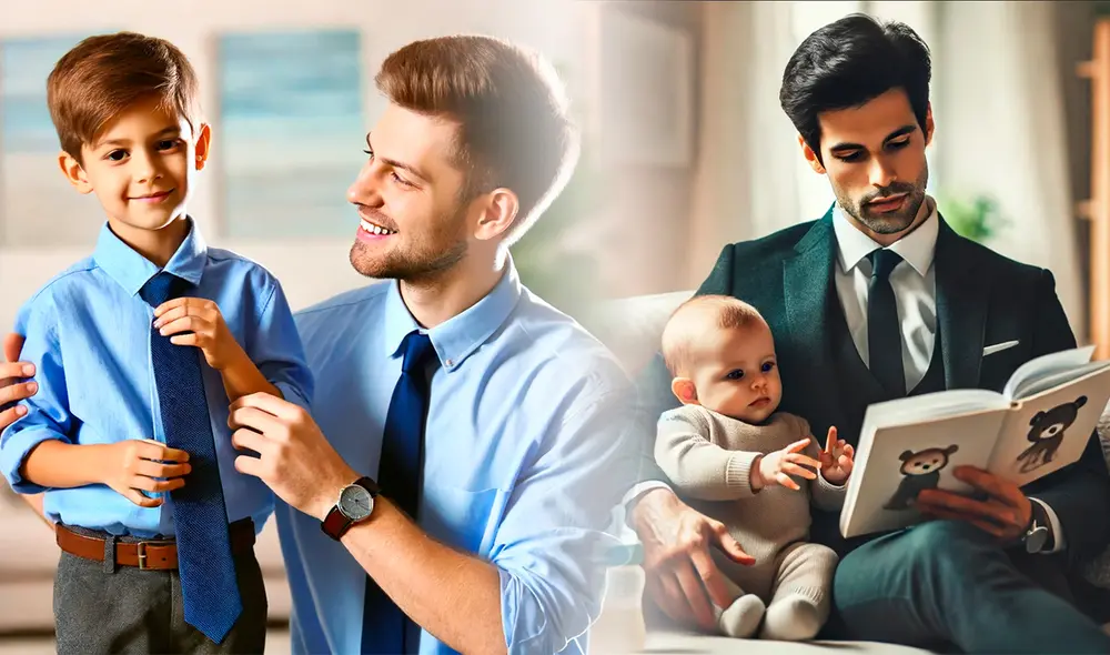 Día del Padre se celebra cada tercer domingo de junio. Foto: Composición LR/AI