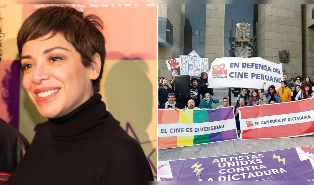 La artista peruana Tatiana Astengo, quien forma parte de la exitosa serie "Ni una más", se pronunció sobre el cine. Foto: Composición LR/La República/Difusión