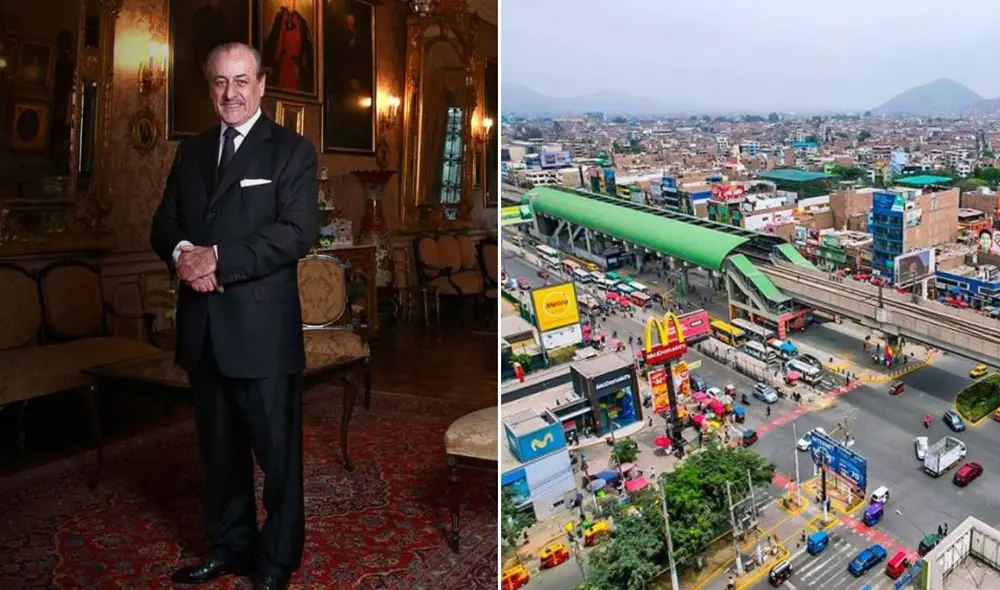 Gonzalo de Aliaga Ascenzo es el conde de San Juan de Lurigancho desde 2004 composición LR / El Peruano / Gonzalo de Aliaga Ascenzo