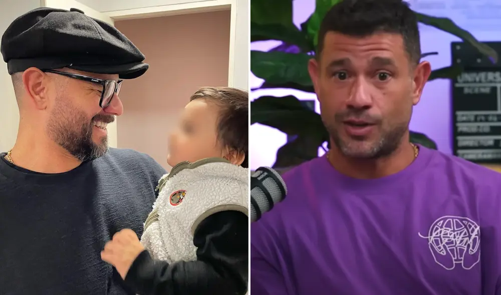 Antes de morir, el padre de Yaco Eskemazi le recomendó de que salvé su matrimonio con Natalie Vértiz, debido a una crisis matrimonial. Foto: composición LR/iNSTAGRAM/yacoturco/confesionespodcast