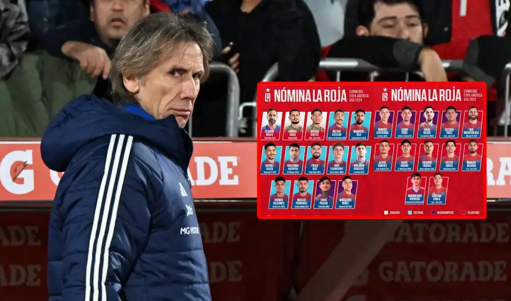 Ricardo Gareca asumirá su primera Copa América como entrenador de selección chilena. Foto: AFP