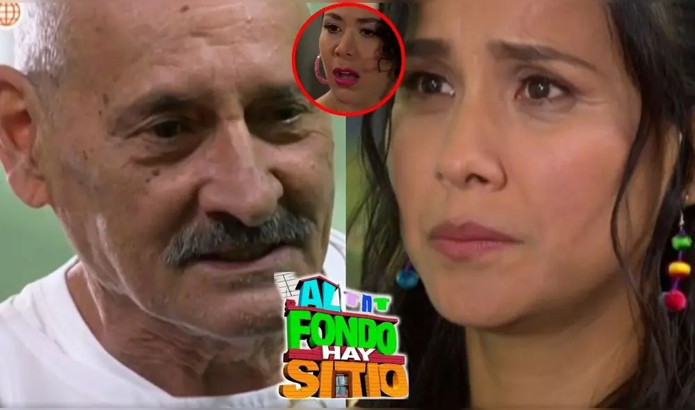 'Al fondo hay sitio': Olinda rechaza matrimonio con Don Gilberto. Foto: composición LR/ América TV