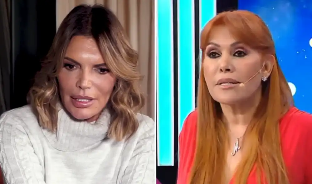 Jessica Newton contó cómo conoció a Magaly Medina. Foto: composición LR/YouTube/Verónica Linares/ATV