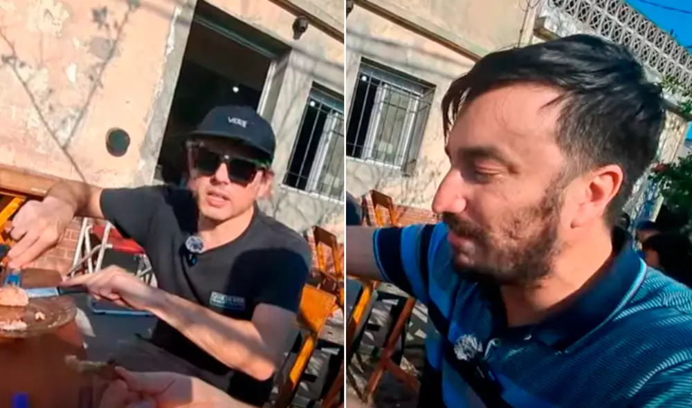 Los extranjeros se rindieron ante el sabor del chancho al palo. Foto: composición LR (captura de YouTube QPA).